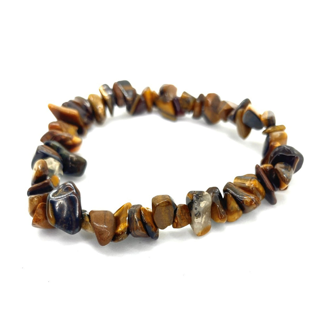 Tigers Eye Chip Elasticated Bracelet - Image 2