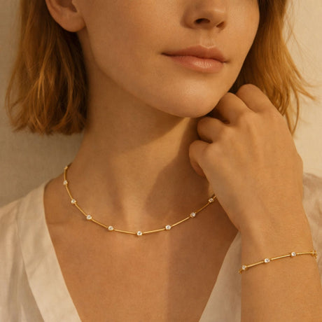 Scattered Diamond Bracelet - Image 2