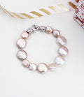 Pearl Bracelet Metropolis Pink Baroque