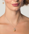Diamond Pendant Necklace Odyssey South Sea Pearl