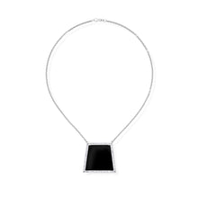 3.98 Carat Diamond and Black Jadeite Necklace - Image 2