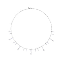 4.15 Carat Diamond and Platinum Drop Necklace - Image 2