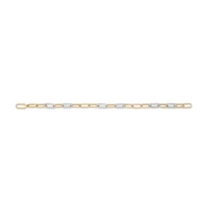 1.42 Carat Diamond Paperclip Bracelet