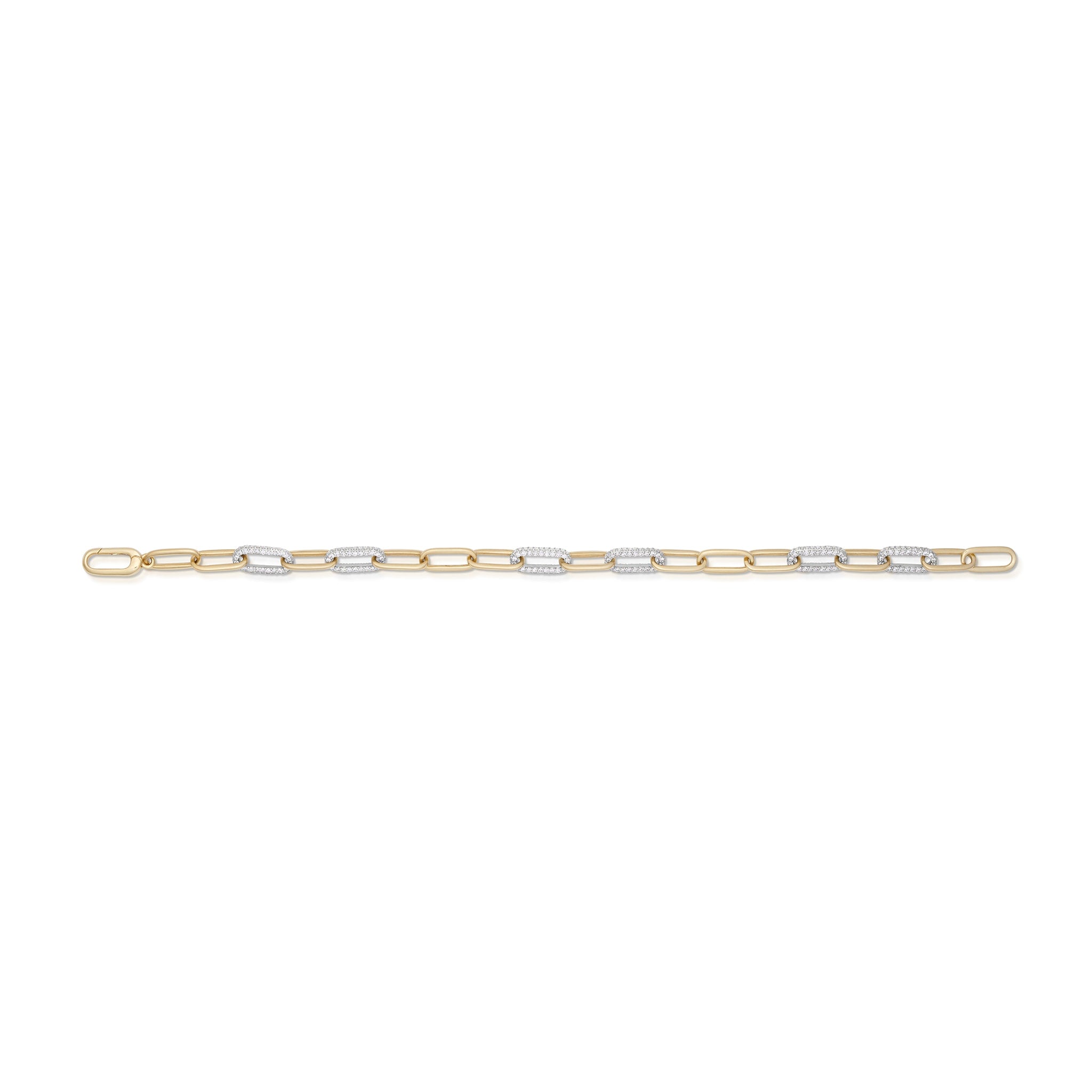 1.42 Carat Diamond Paperclip Bracelet - Image 2